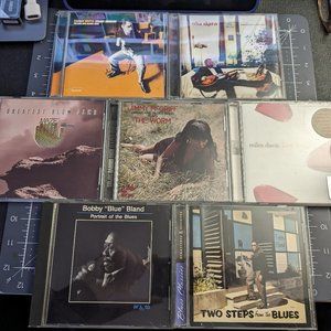 #CD lot 7 albums jazz & blues albums (BLUE NOTE) MILES DAVIS